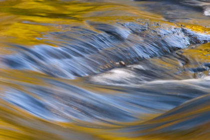 Picture of NY, ADIRONDACKS FLOWING WATER ON RAQUETTE LAKE