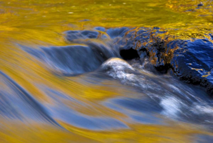 Picture of NY, ADIRONDACKS FLOWING WATER ON RAQUETTE LAKE