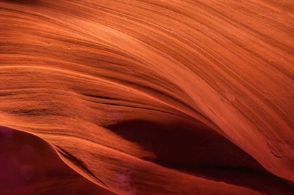 Picture of ARIZONA, PAIGE ROCK PATTERNS IN ANTELOPE CANYON