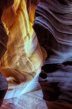 Picture of ARIZONA, PAIGE ROCK PATTERNS IN ANTELOPE CANYON