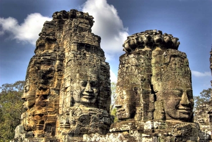 Picture of CAMBODIA, ANGKOR WAT PART OF BAYON TEMPLE