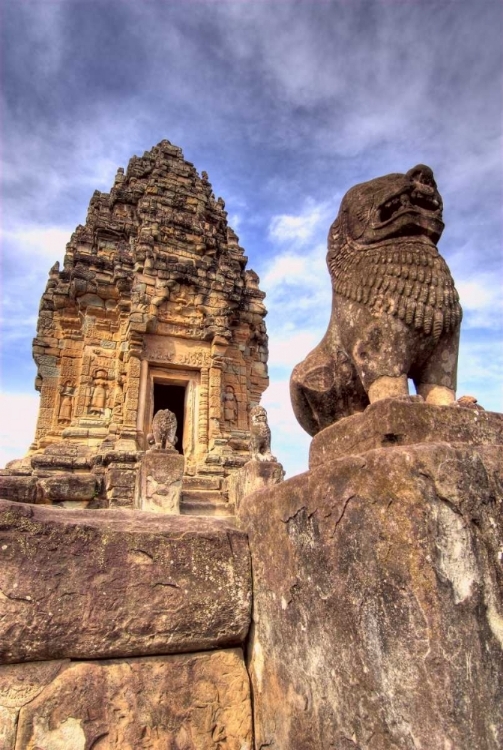 Picture of VIEW OF BAKONG TEMPLE, ANGKOR WAT, CAMBODIA