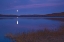 Picture of CANADA, ONTARIO MOONRISE ON LAKE OF TWO RIVERS