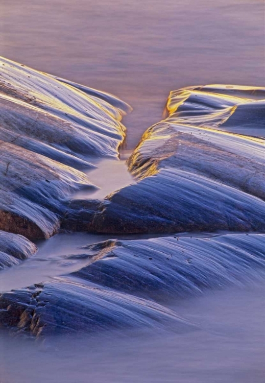 Picture of CANADA, ONTARIO, NEYS PP ROCK AT LAKE SUPERIOR