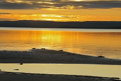 Picture of CANADA, ALBERTA SAND BARS IN LESSER SLAVE LAKE