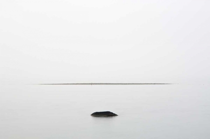 Picture of CANADA, ONTARIO, GEORGIAN BAY ROCK AND SAND BAR