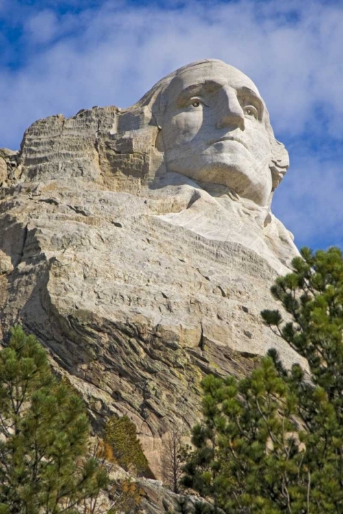 Picture of SD, PRESIDENT GEORGE WASHINGTON AT MOUNT RUSHMORE