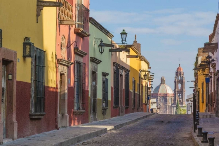 Picture of MEXICO, SAN MIGUEL DE ALLENDE STREET SCENE