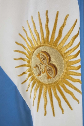 Picture of ARGENTINA, MENDOZA SUNBURST ON ARGENTINAS FLAG