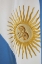 Picture of ARGENTINA, MENDOZA SUNBURST ON ARGENTINAS FLAG