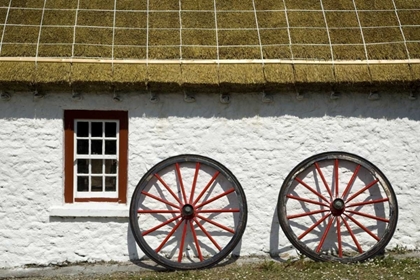 Picture of IRELAND, GLEANN CHOLM CHILLE TATCH-ROOF COTTAGE