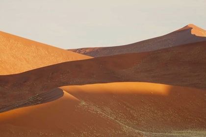 Picture of NAMIBIA, SOSSUSVLEI SUNRISE OVER THE SAND DUNES