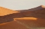 Picture of NAMIBIA, SOSSUSVLEI SUNRISE OVER THE SAND DUNES