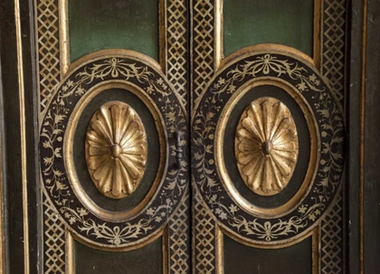 Picture of PERU, LIMA GOLD DOORS IN THE BASILICA CATHEDRAL