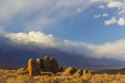 Picture of CA, ALABAMA HILLS MOUNTAIN AND DESERT LANDSCAPE