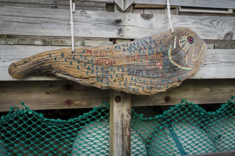 Picture of BAHAMAS, EXUMA ISLAND SIGN AT PARK HEADQUARTERS