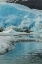 Picture of ICELAND, JOKUSARLON ICEBERG REFLECTS IN WATER