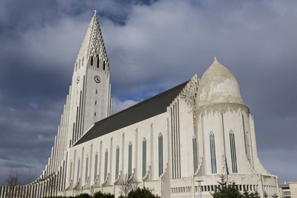 Picture of ICELAND, REYKJAVIK HALLGRIMSKIRKJA CHURCH