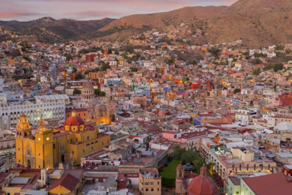 Picture of MEXICO, GUANAJUATO PANORAMIC OVERVIEW OF CITY