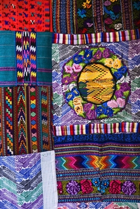 Picture of MEXICO DISPLAY OF COLORFUL FABRICS
