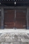 Picture of JAPAN, KYOTO DOUBLE WOODEN DOORS ON BUILDING