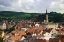Picture of CZECH REPUBLIC, CESKY KRUMLOV TOWN AND HILLS