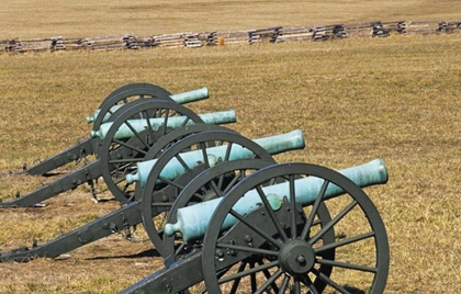 Picture of ARKANSAS CIVIL WAR CANNONS AT PEA RIDGE PARK