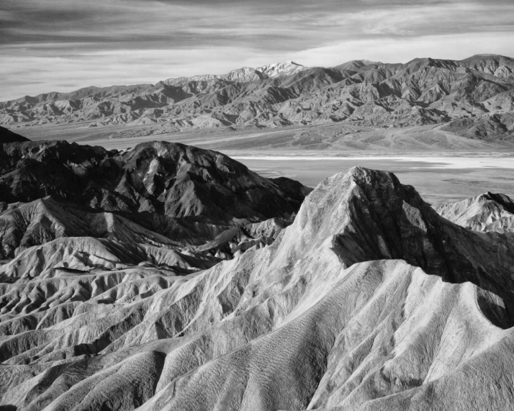 Picture of CA, DEATH VALLEY NP MANLEY BEACON AT SUNRISE