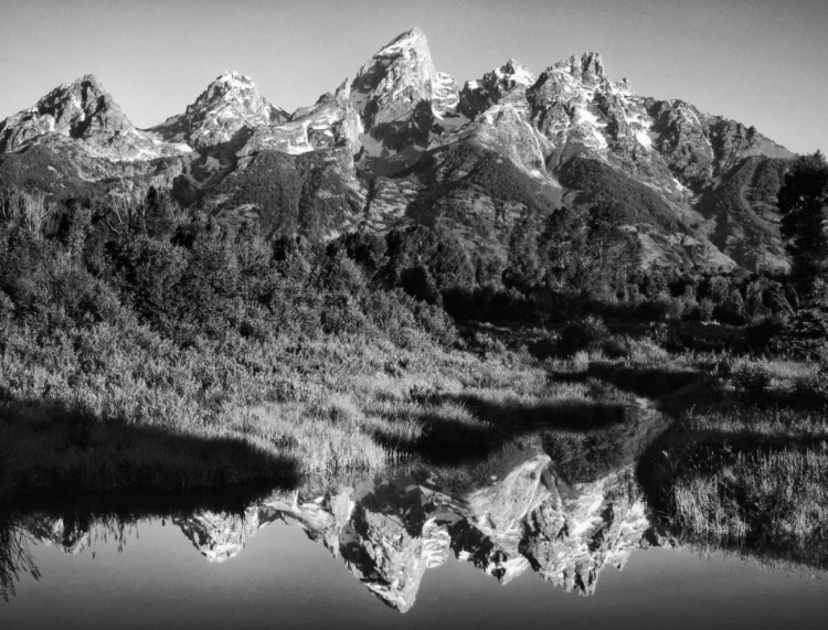 Picture of USA, WYOMING, GRAND TETON NP MOUNTAIN SUNRISE