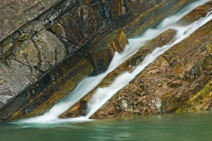 Picture of CANADA, ALBERTA, WATERTON LAKES NP CAMERON FALLS