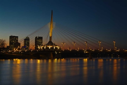 Picture of CANADA, MANITOBA, WINNIPEG ESPLANADE RIEL BRIDGE