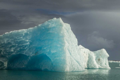 Picture of ICELAND, JOKUSARLON BLUE ICEBERG