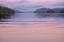Picture of CANADA, BC, CALVERT ISLAND SUNSET REFLECTIONS