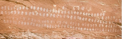 Picture of UT, GRAND STAIRCASE NM HUNDRED HANDS PICTOGRAPH