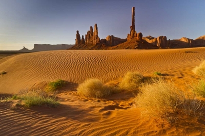 Picture of AZ, MONUMENT VALLEY, TOTEM POLE AND YE BI CHEI