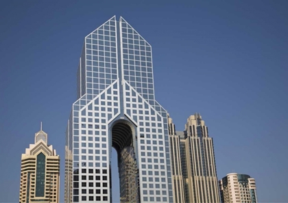 Picture of UAE, DUBAI MODERN ARCHITECTURE IN DOWNTOWN