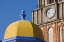 Picture of MEXICO YELLOW DOME OF CHURCH OF SAN RAFAEL
