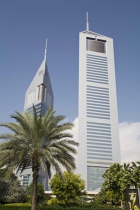 Picture of UAE, DUBAI VIEW OF JUMEIRAH EMIRATES TOWERS