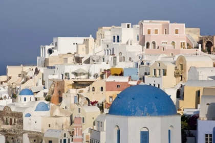 Picture of GREECE, SANTORINI, THIRA, OIA CITY OVERLOOK