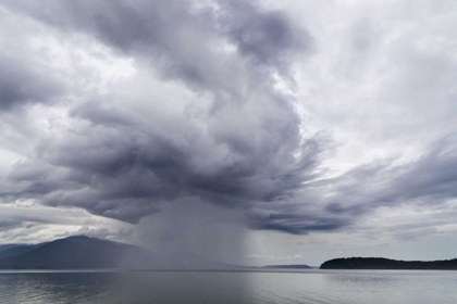 Picture of WASHINGTON, SEABECK RAINSTORM OVER HOOD CANAL