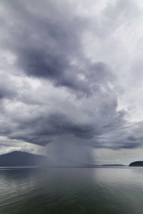 Picture of WASHINGTON, SEABECK RAINSTORM OVER HOOD CANAL