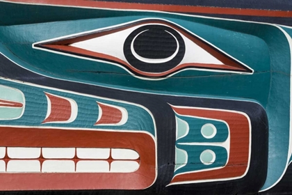 Picture of USA, WASHINGTON STATE, JAMESTOWN TOTEM ART PR