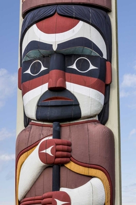 Picture of USA, WASHINGTON STATE, JAMESTOWN TOTEM ART PR