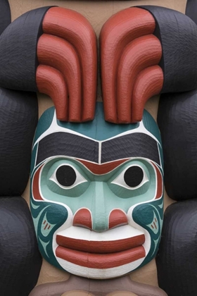 Picture of USA, WASHINGTON STATE, JAMESTOWN TOTEM ART PR