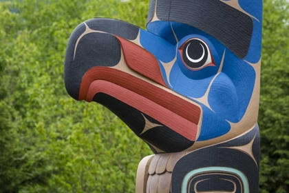 Picture of USA, WASHINGTON STATE, JAMESTOWN TOTEM ART PR