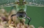 Picture of CANADA, ONTARIO, GREEN DARNER ON FLOWER