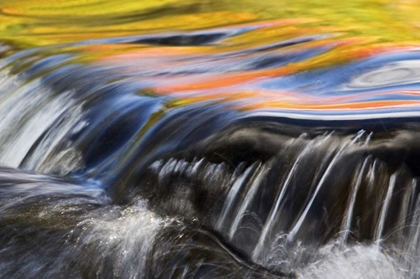 Picture of MICHIGAN FALL REFLECTIONS AT BOND FALLS