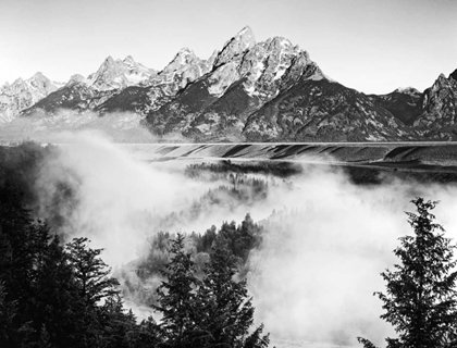 Picture of USA, WYOMING, GRAND TETON NP MOUNTAIN SUNRISE