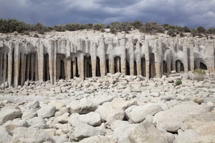 Picture of CALIFORNIA, MONO COUNTY VOLCANIC ROCK PILLARS