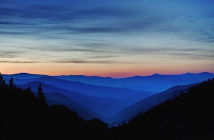 Picture of NORTH CAROLINA SUNRISE IN THE GREAT SMOKY MTS